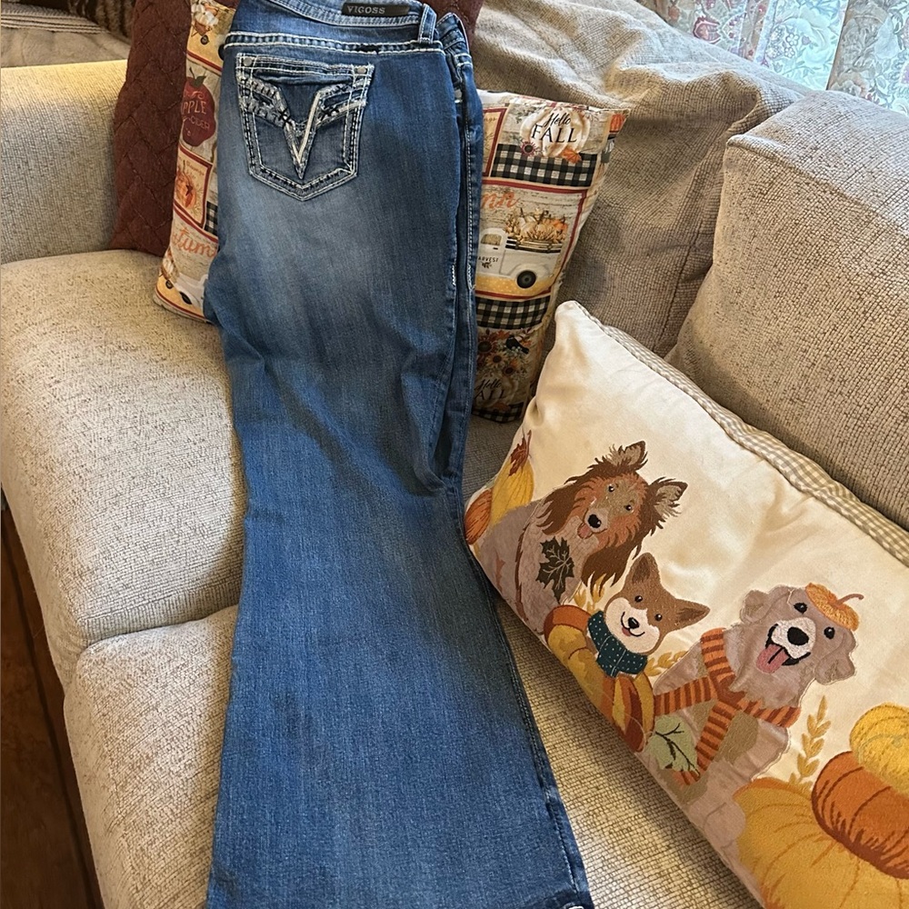 Vigoss Dark Blue Denim Pants